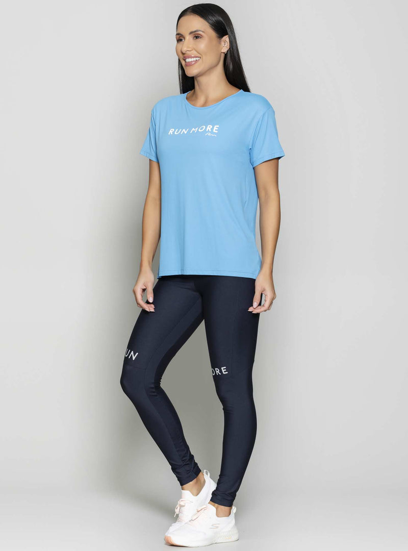 BLUSA RUN MORE ULTRACOOL FIT AZUL G