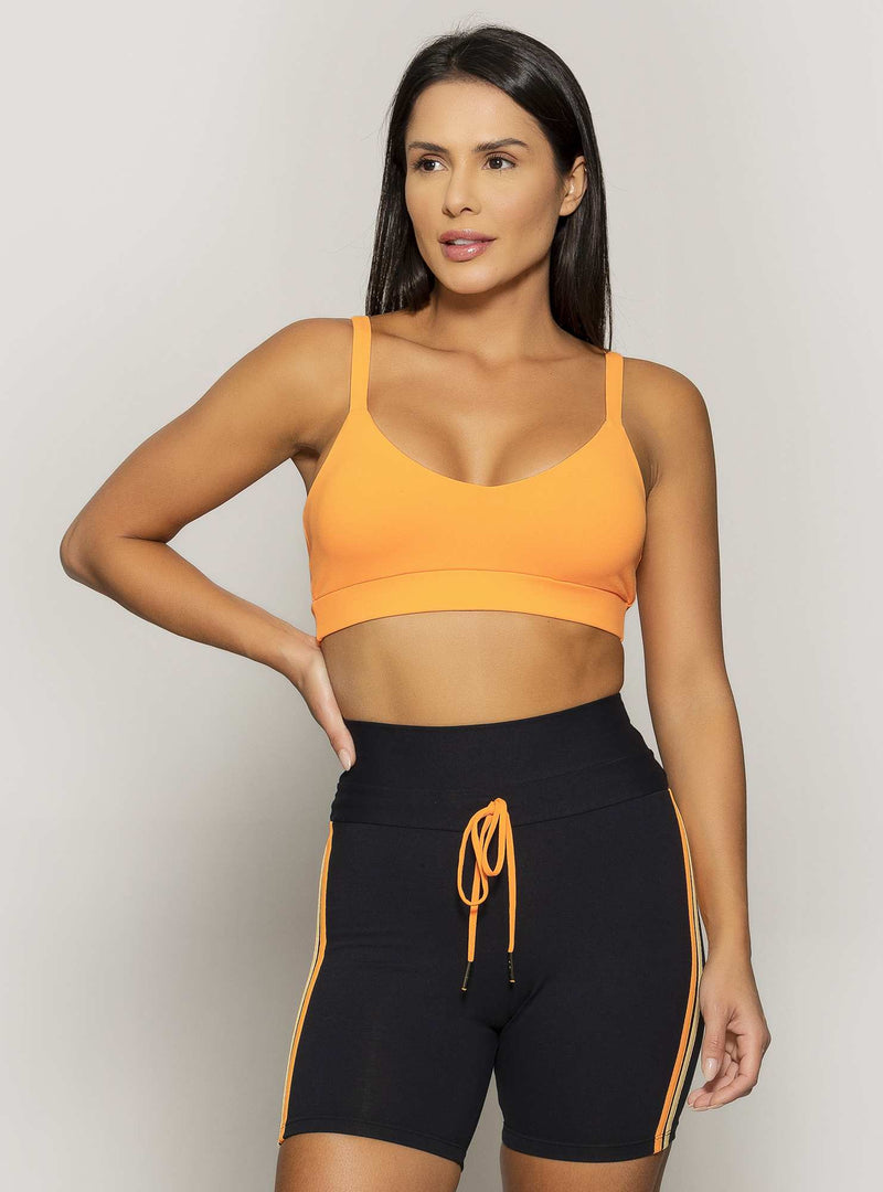 TOP MEDIA SUSTENTAÇAO POWER FIT LARANJA M