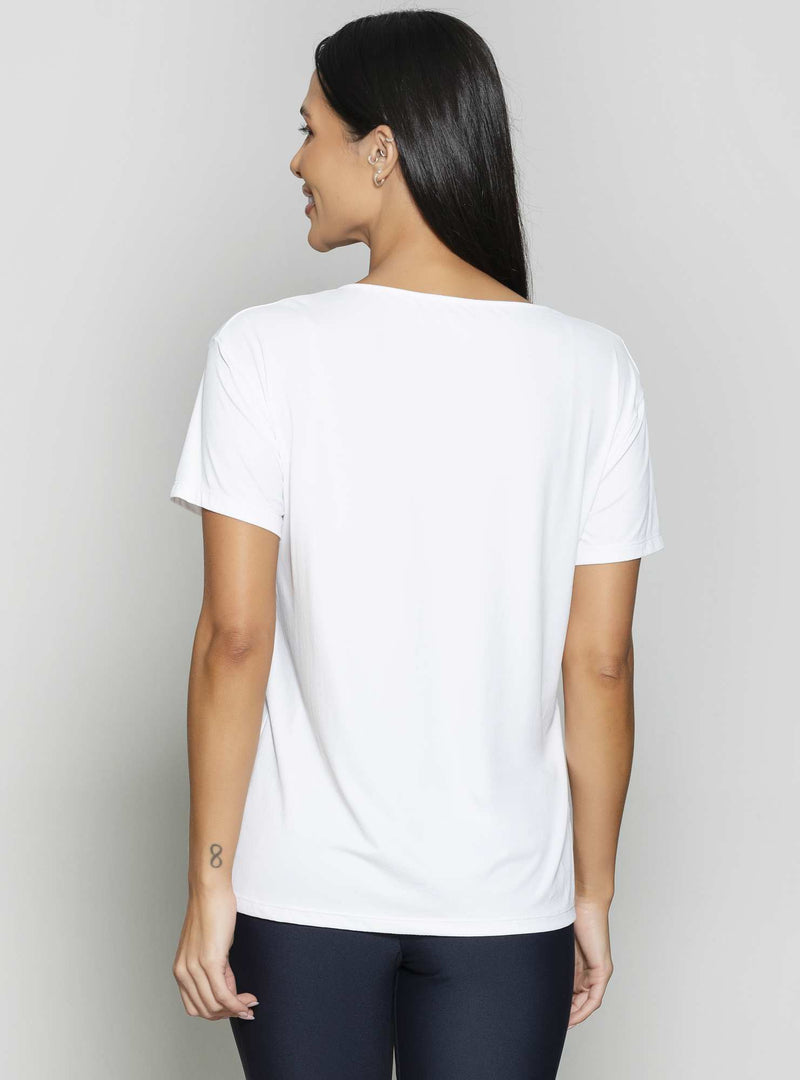 BLUSA RUN MORE ULTRACOOL FIT BRANCO M