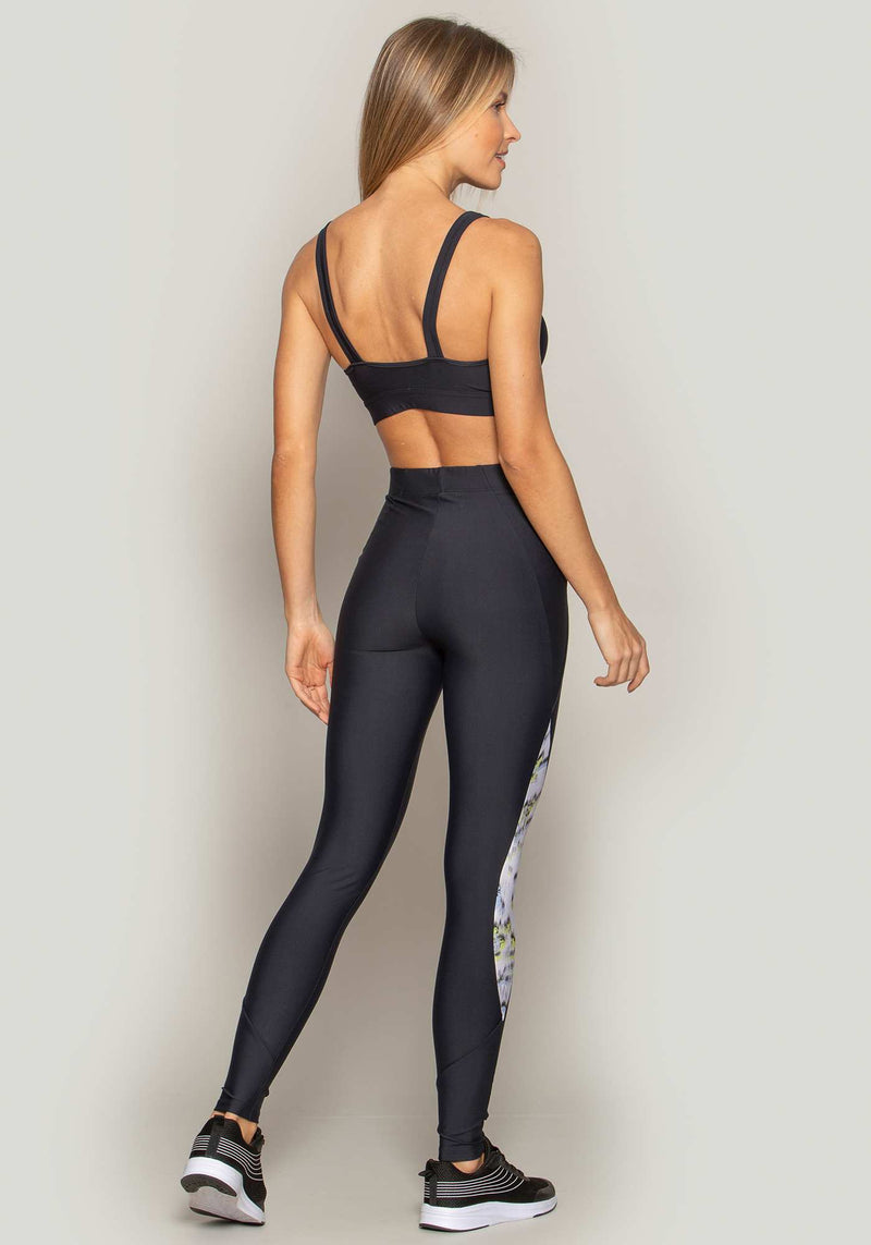 LEGGING RM COMPRESSION CINTURA ALTA PRETO/SB M