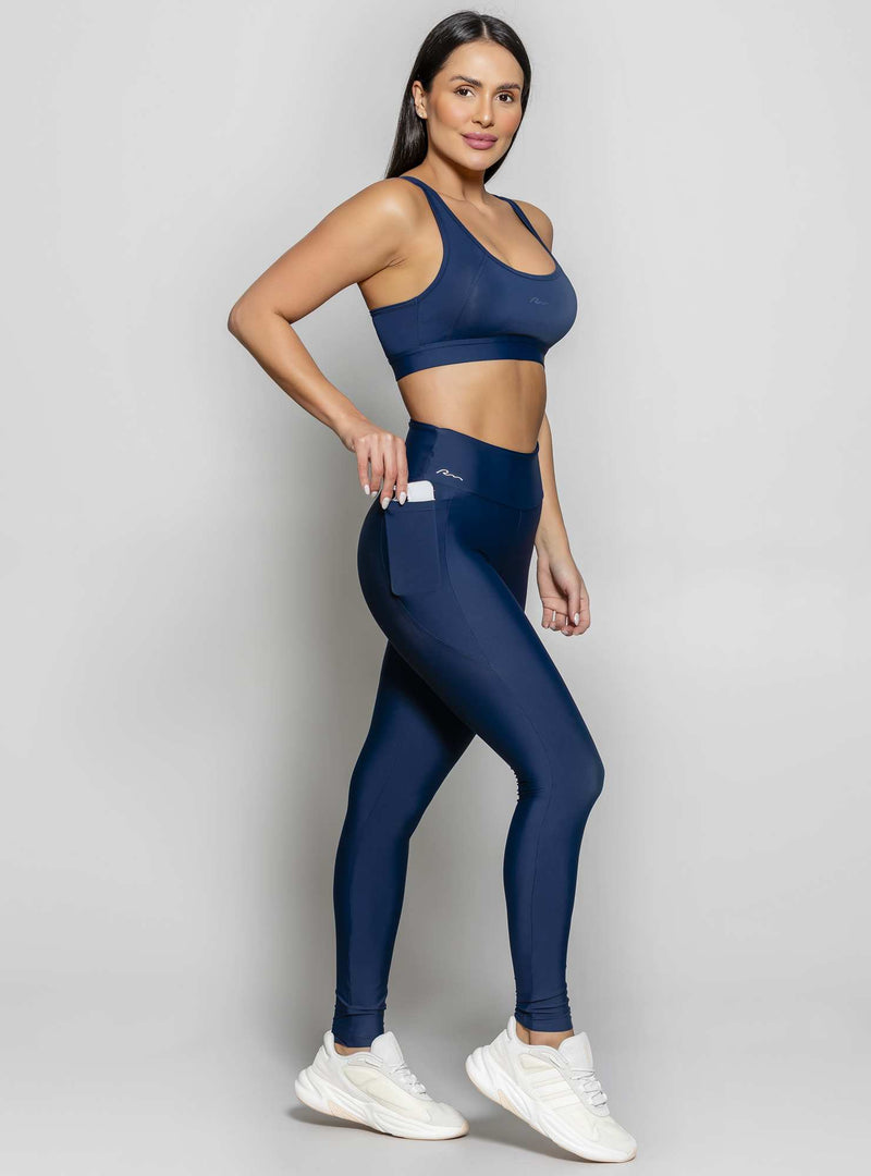 LEGGING RM COMPRESSION AZUL P