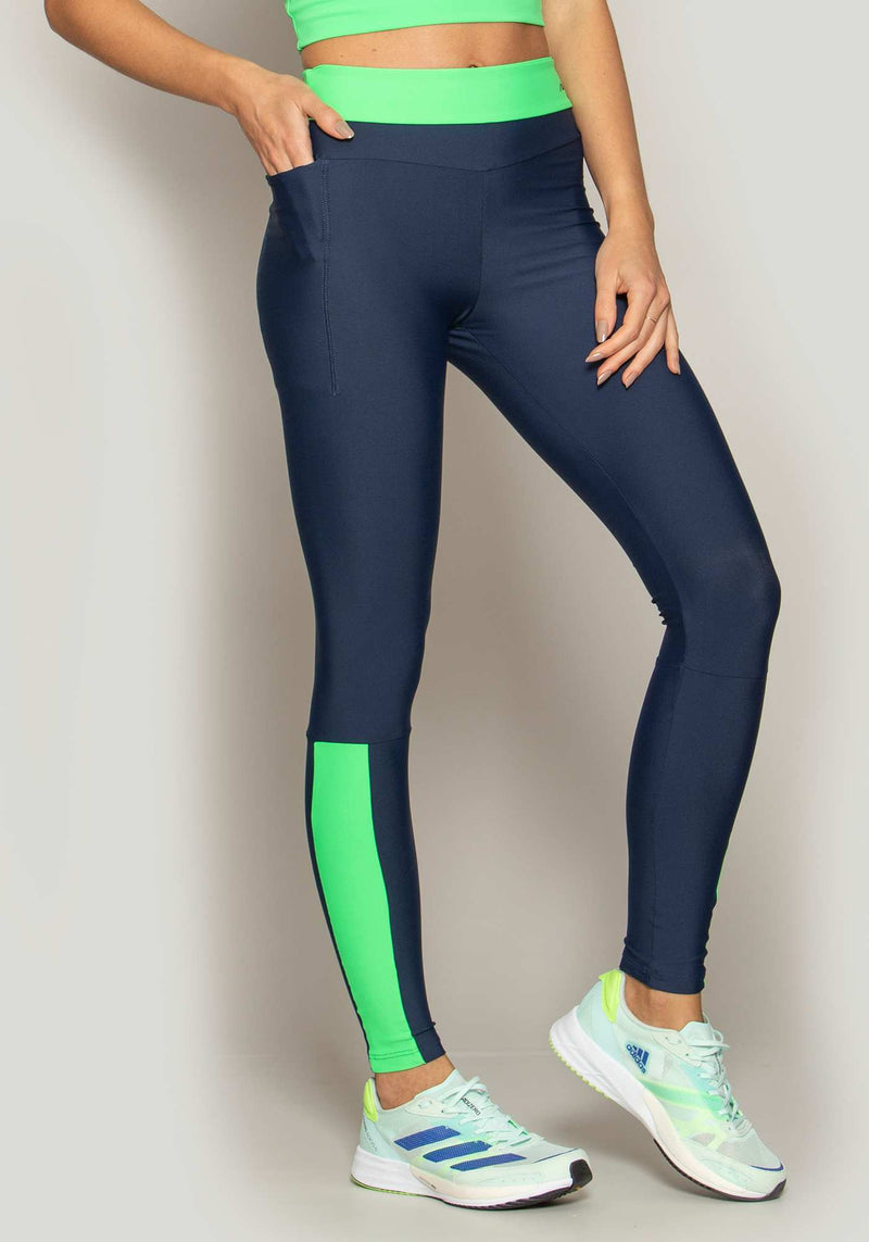 LEGGIN RM AZUL COM VERDE P