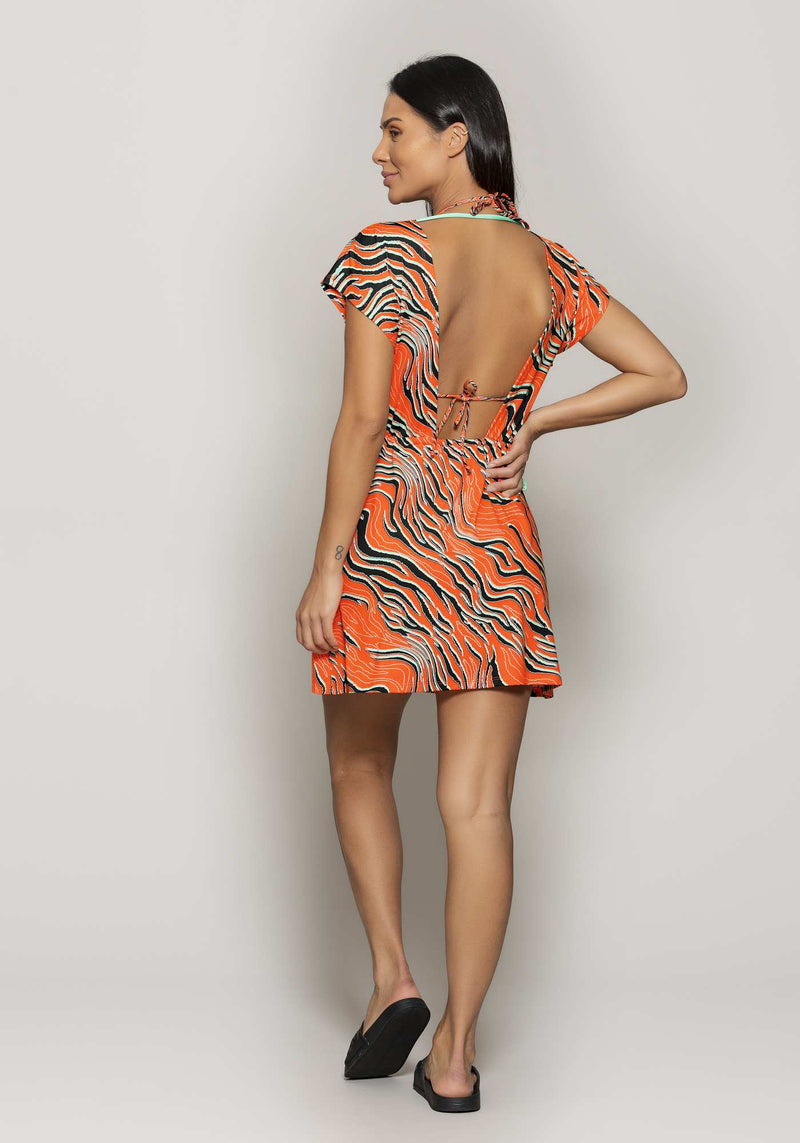 VESTIDO RM LARANJA M