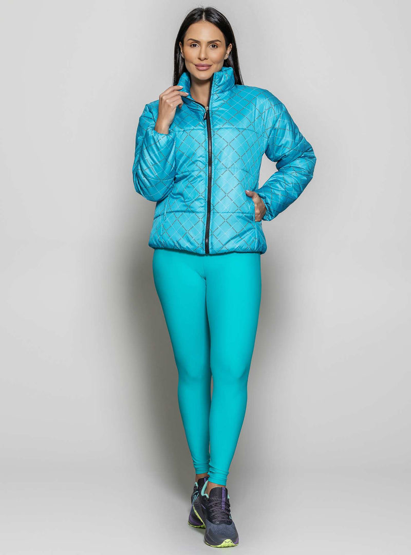 JAQUETA PUFFER AZUL P