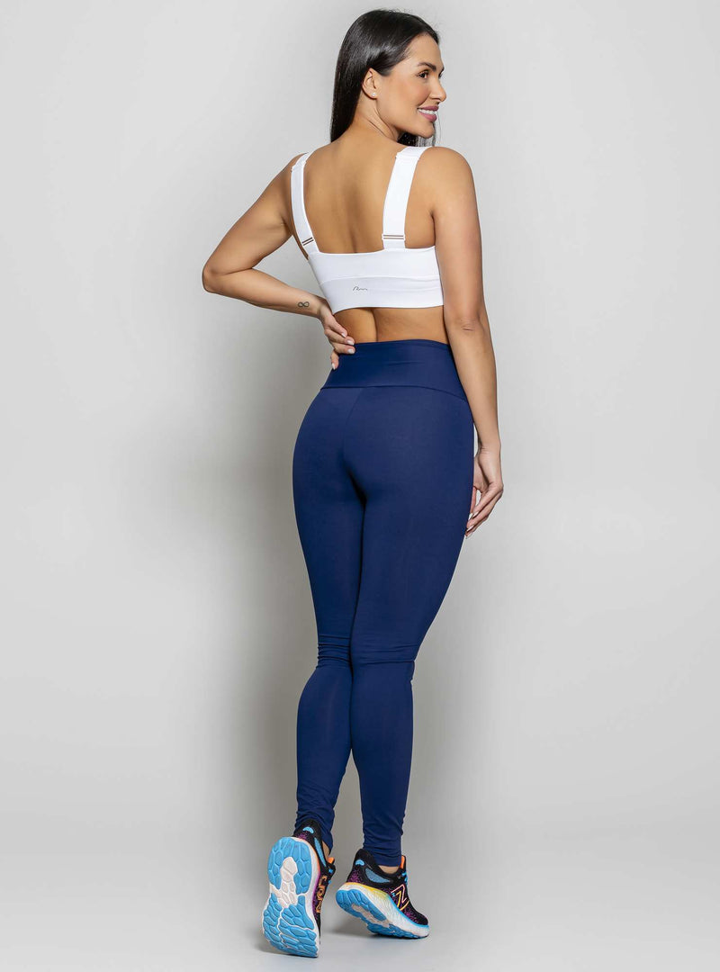 LEGGING POWER FIT AZUL MARINHO