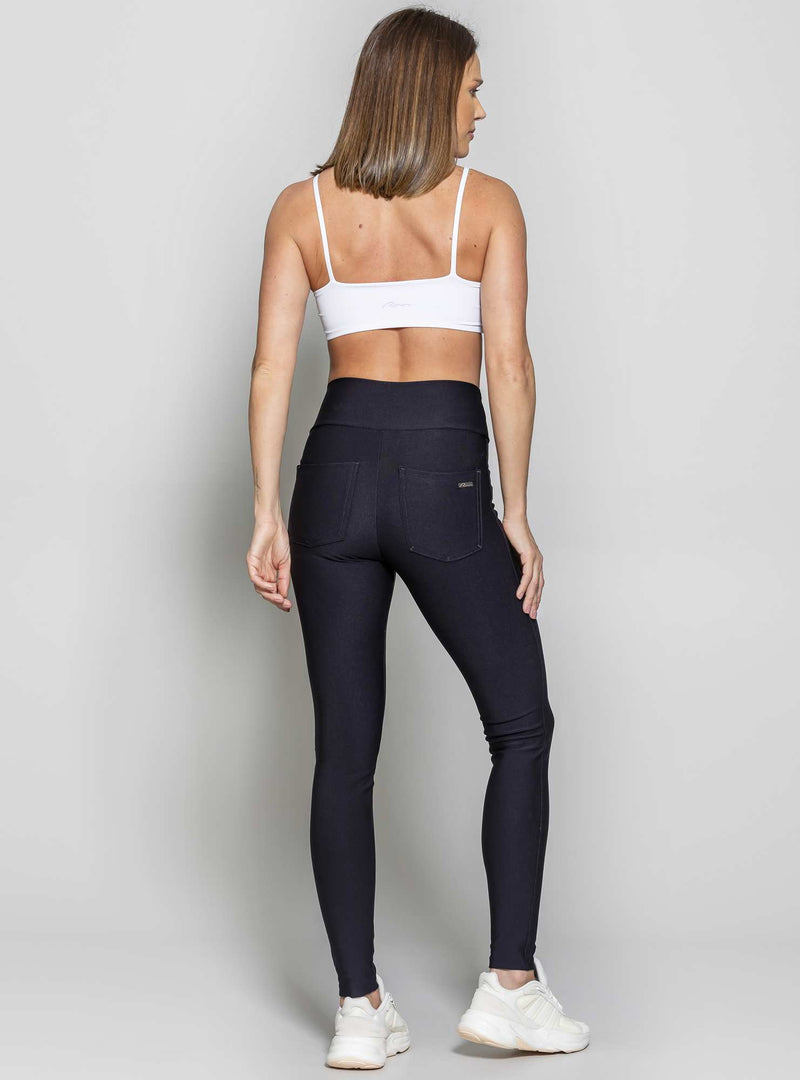 LEGGING MONTARIA CINTURA ALTA BODY FIT PRETO M