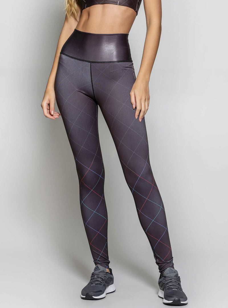 LEGGING REVERSIVEL CINTURA ALTA SUBLIME III PRETO RM M