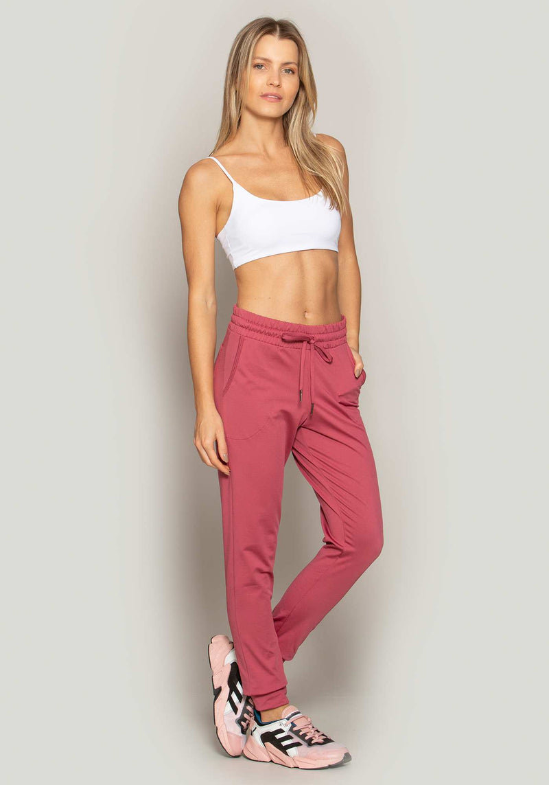 CALÇA JOGGER THERMO PLUS COR VINHO M