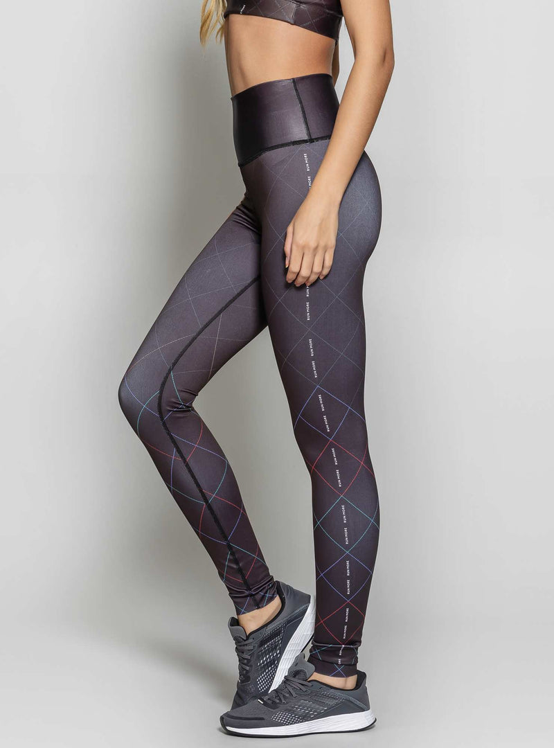 LEGGING REVERSIVEL CINTURA ALTA SUBLIME III PRETO RM M